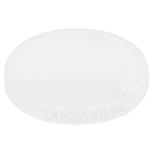 Thorlabs LA1560-AB плоско-випукла сферична лінза, N-BK7, Ø12.7mm, f=25mm, AR Coating: 400-1100nm