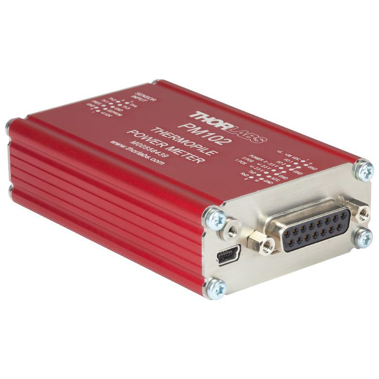 Thorlabs PM102 Вимірювач оптичної потужності та енергії з USB, RS232, UART, Analog