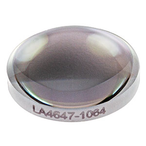 Thorlabs LA4647-1064 плоско-випукла сферична лінза, UVFS, Ø12.7mm, f=20.0mm, AR Coating: 1064nm