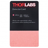 Thorlabs VRC2 картка візуалізації, 400 - 640 nm, 800 - 1700 nm