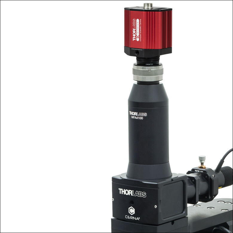 Thorlabs CS505MU відеокамера наукова Kiralux, монохроматична, CMOS, low noise 2.5el, QE 72%, 2448x2048, 35fps, USB3.0, Global
