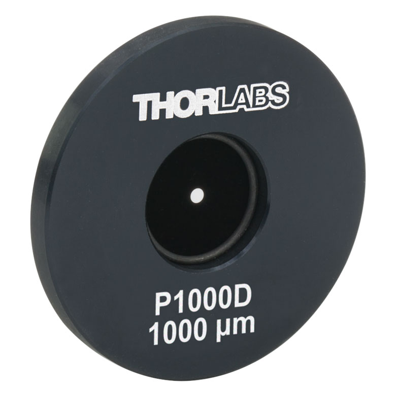 Thorlabs P1000D високоточний пінхол, корпус Ø25.4 мм, отвір 1 мм