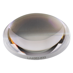 Thorlabs LA4052-633 плоско-випукла сферична лінза, UVFS, Ø25.4mm, f=35.0mm, AR Coating: 633nm