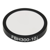 Thorlabs FBH300-10 смуговий фільтр, Ø25 mm, CWL = 300 nm, FWHM = 10 nm