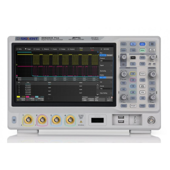 SIGLENT SDS2204X Plus осцилограф цифровий, 4-канали, 200МГц, 2 Гвиб/с