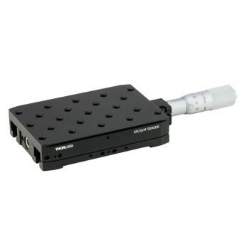 Thorlabs XR25C/M позиціонер одноосьовий лінійний, 25mm, Micrometer, M6 Taps 