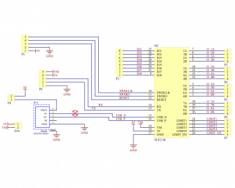 Kurokesu SCE2-BREAKOUT плата модуля контролера крокового двигуна (4 канали)