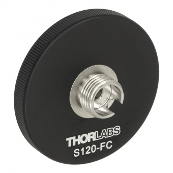 Thorlabs S120-FC Волоконний адаптер FC/PC із внутрішнім різьбленням SM1 (широкий ключ 2,2 мм)