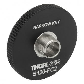 Thorlabs S120-FC2 Волоконний адаптер FC/PC із внутрішнім різьбленням SM1 (вузький ключ 2,0 мм)